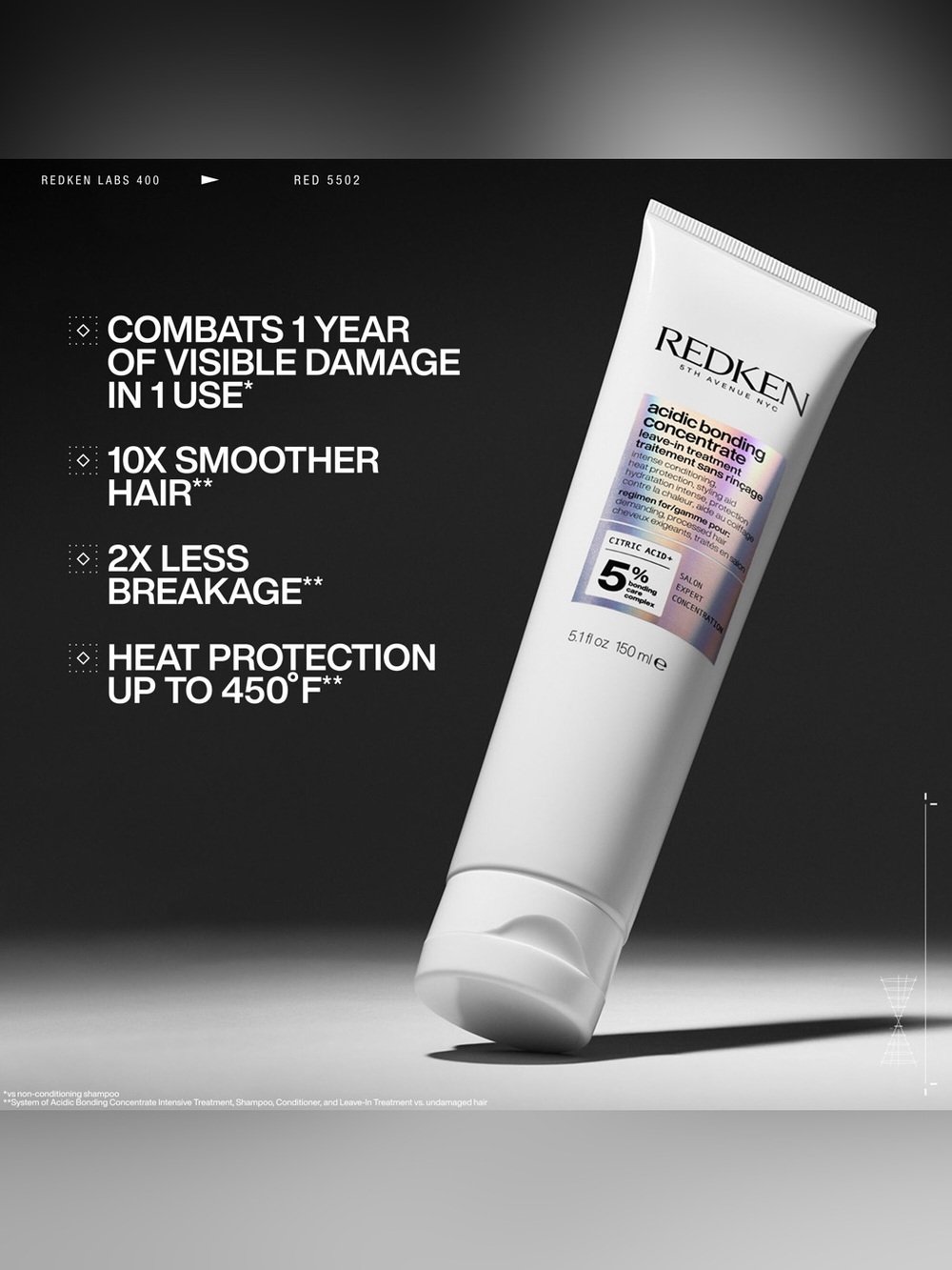 Redken Acidic Bonding Concentrate Leave-In Treatment 5.1oz
